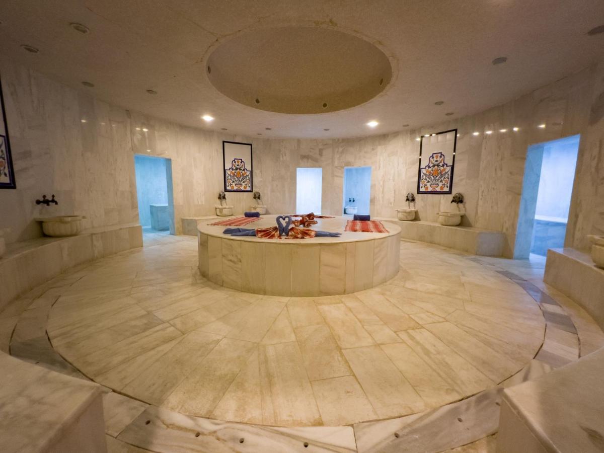 מלון קמר Aqi Hydros Club מראה חיצוני תמונה Turkish bath in the hotel